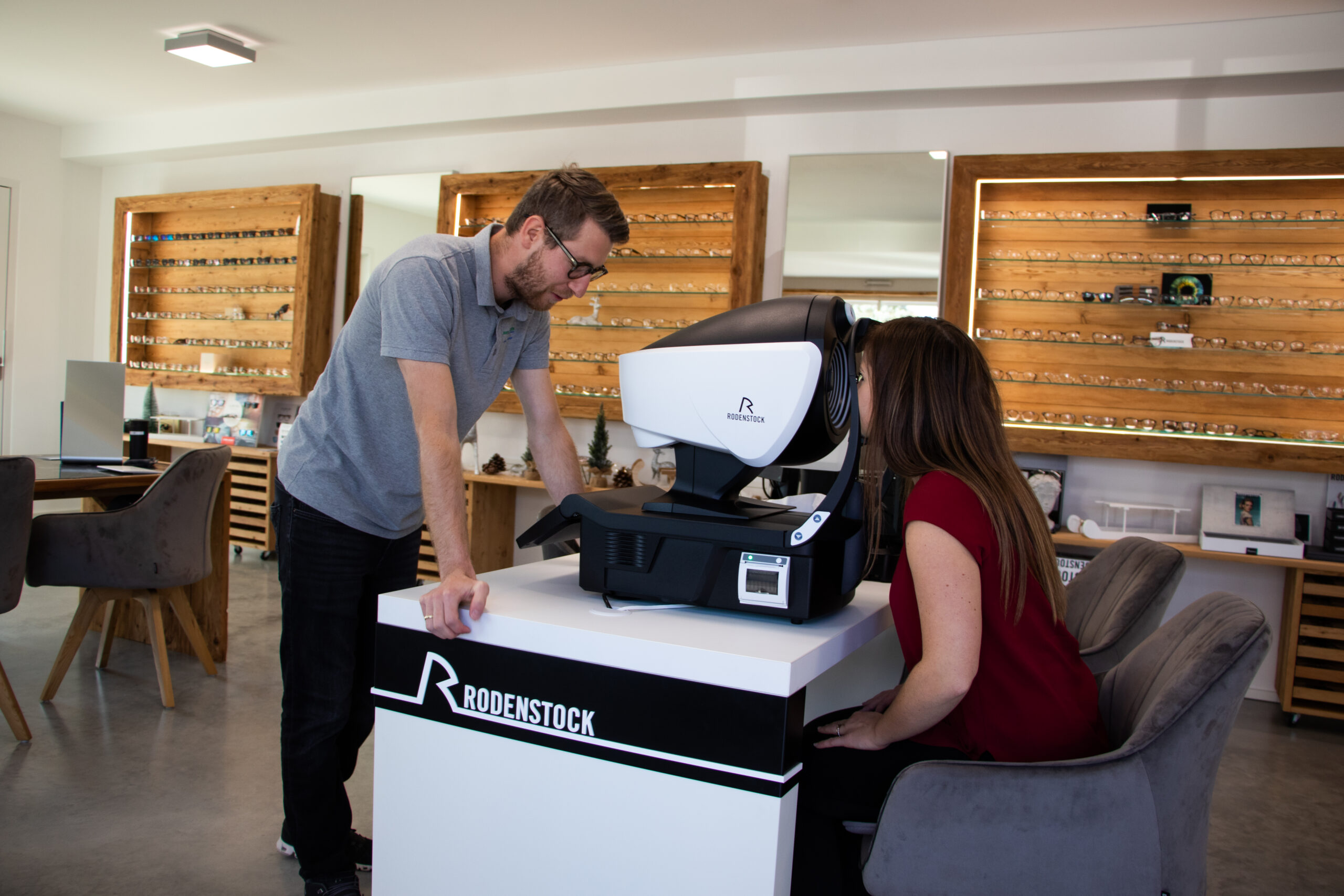 Rodenstock DNEye Scanner Messung